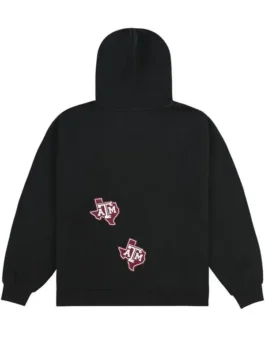 Travis Scott Cactus Jack x Mitchell & Ness A&M University Hoodie Back View