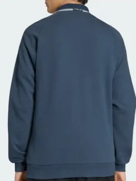 World Cup 2026 Adidas Italy Anthem Jacket Back View