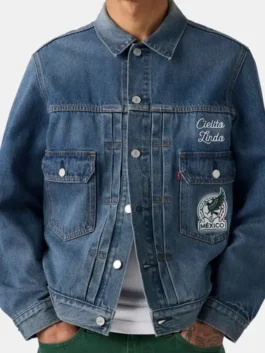 World Cup 2026 Mexico Denim Jacket