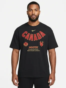 World Cup 2026 Nocta x Canada T Shirt featuring a professional pullover style and luxury half length sleeves.