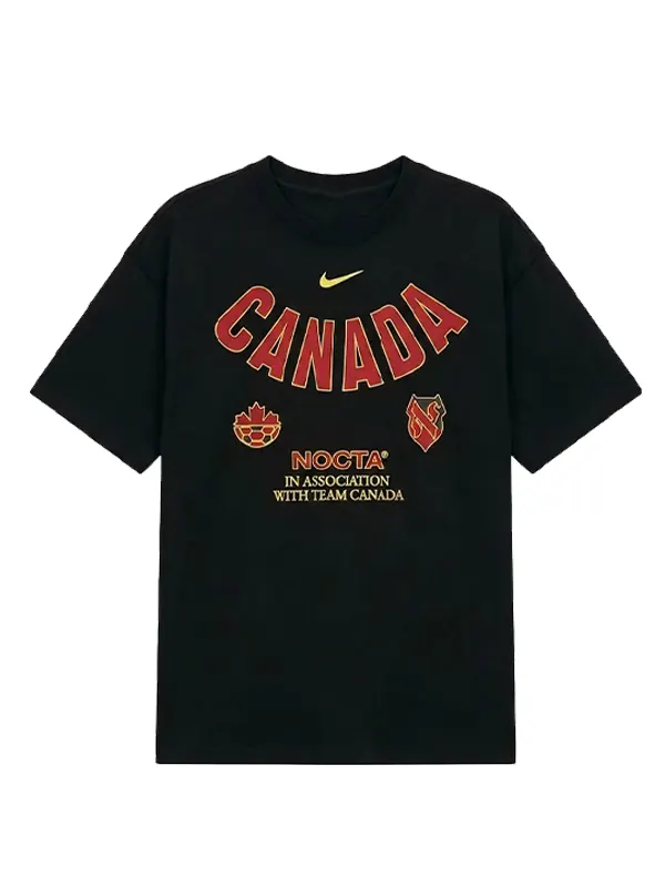 2026　WBC　25　安娜　アンナ　応援　Tシャツ　ブラック World Cup 2026 Nocta x Canada T Shirt | Get Yours Now