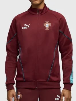 World Cup 2026 Portugal Anthem Jacket Front Voew