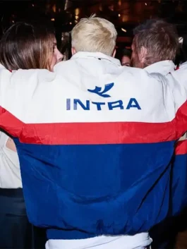 Back view of the Intra Nations England Jacket showcasing the full design inspired by England football culture