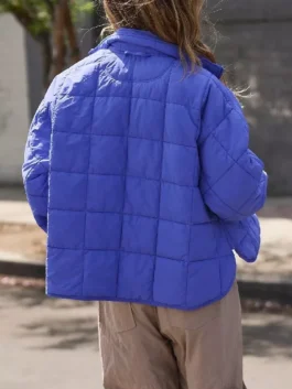the Beach S05 Michelle Puffer Jacket Back View