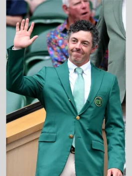 Rory McIlroy Green Jacket Wimbledon in premium suiting fabric with tailored fit and classic Masters-inspired style