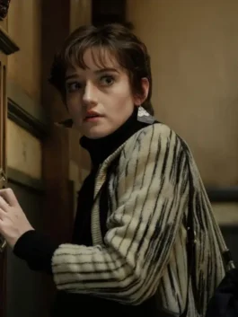 Apartment 7A Julia Garner Jacket Close-Up View