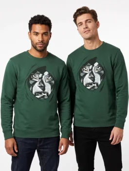 Green Avengers Doomsday Robert Downey Jr Sweatshirt inspired by the dark and powerful Doctor Doom character in Avengers Doomsday 2026
