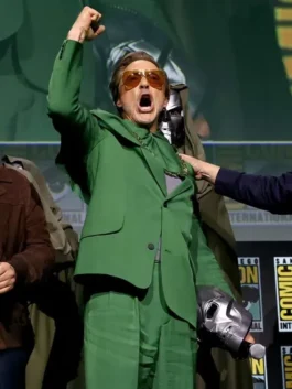 Avengers Doomsday Robert Downey Jr Green Suit