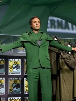 Avengers Doomsday Robert Downey Jr Green Suit
