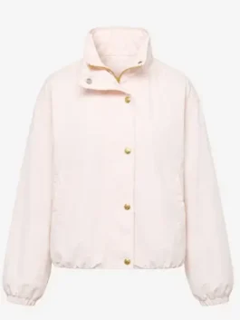 Caitlin Clark Fever vs Liberty Bomber Jacket Front View