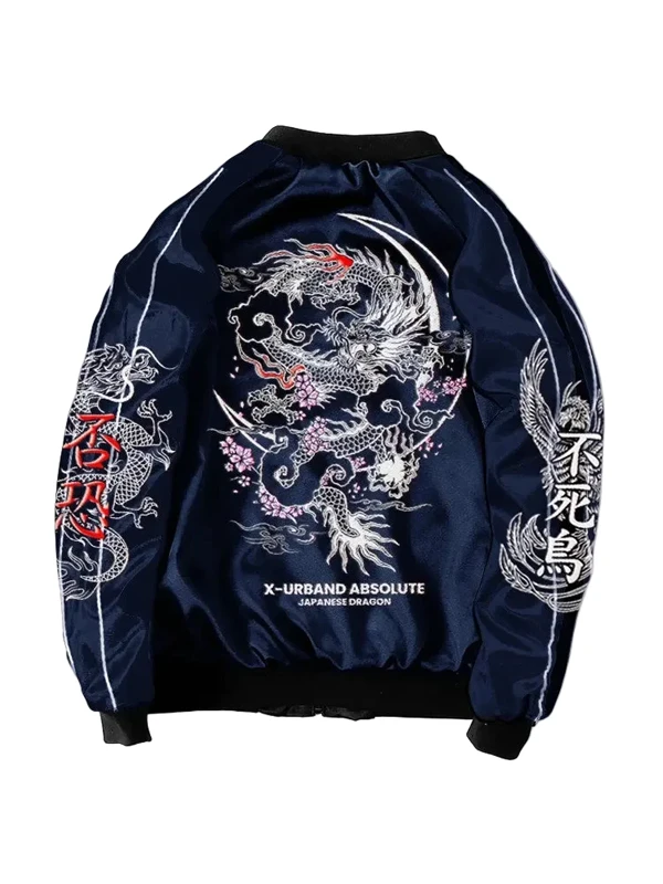 Buy Cyberpunk Japanese Bomber Jacket