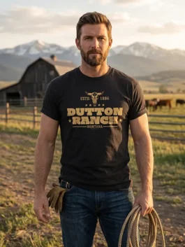 Dutton Ranch Black T-Shirt