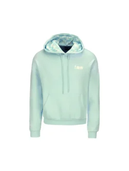 Front view of light blue FIFA World Cup 2026 Argentina Hoodie showing pullover style and roomy kangaroo pockets.