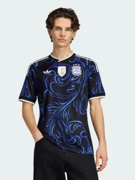 Front look of FIFA World Cup 2026 Argentina Jersey featuring Argentina team colors and a modern football jersey fit