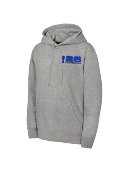 Front view of the FIFA World Cup 2026 Host USA Grey Hoodie featuring a pullover design and spacious kangaroo pockets.