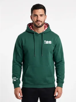 World Cup 2026 Mexico Green Hoodie