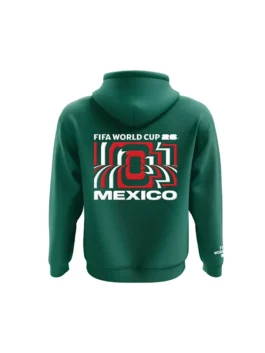 World Cup 2026 Mexico Green Hoodie