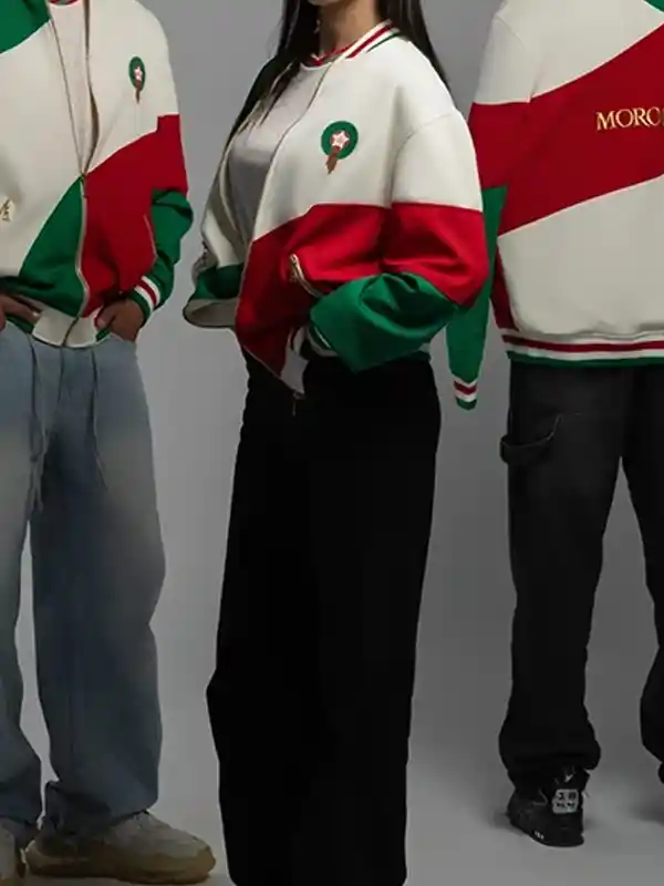 Morocco FIFA World Cup Colorblock Jacket - Image 3