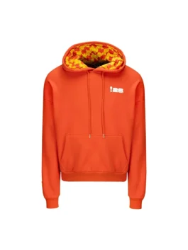 Front view of the FIFA World Cup 2026 Spain Hoodie featuring a pullover design and spacious kangaroo pockets.