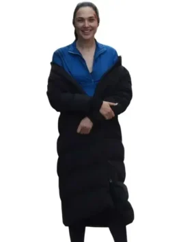 Gal Gadot The Runner Puffer Coat View Look