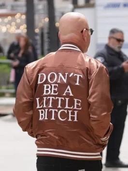 Howie Mandel America’s Got Talent Brown Jacket Back View