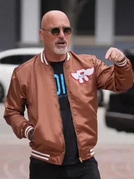 Howie Mandel America’s Got Talent Brown Jacket Front Look