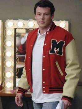 Alternative view of Cory Monteith Glee Letterman Jacket
