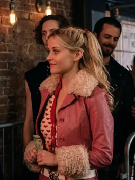 Lexi Minetree Elle Shearling Leather Jacket Side View