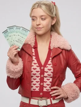 Lexi Minetree Elle Shearling Leather Jacket View