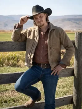 Marshals Luke Grimes Cotton Jacket View Look