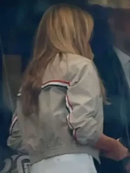 Melania Trump World Cup Final Jacket Back View