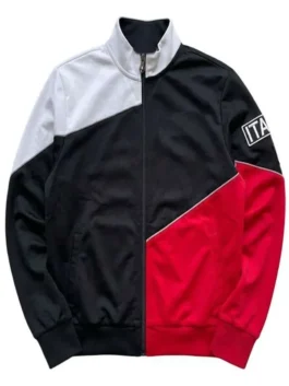 My Life with the Walter Boys Isaac Garcia Track Jacket Front Look