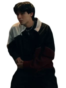 My Life with the Walter Boys Isaac Garcia Track Jacket Front View