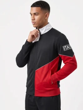 My Life with the Walter Boys Isaac Garcia Track Jacket Side View