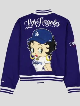 New Era x Bella Dona x Betty Boop Dodgers Bomber Jacket