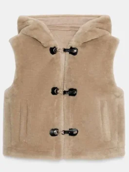 Ransom Canyon Heidi Grace Shearling Vest Front View