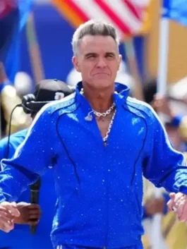 Robbie Williams World Cup Final Tracksuit Front View