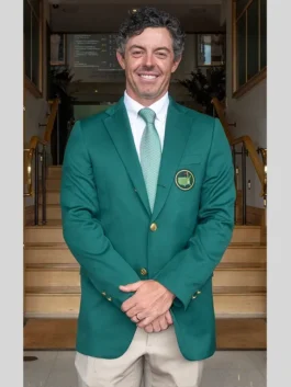 Wimbledon 2026 Rory McIlroy Green Jacket Wimbledon with a tailored green blazer and classic formal styling