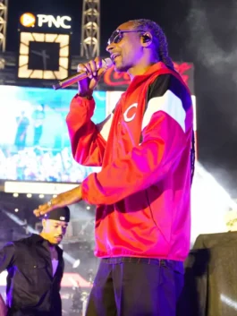 Snoop Dogg Cincinnati Reds Jacket Side View