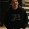Spider Man Tom Holland Brand New Day Hoodie featuring superhero-inspired graphics, soft fabric, and casual streetwear style