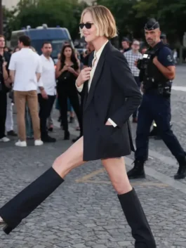 The Odyssey 2026 Charlize Theron Blazer Look