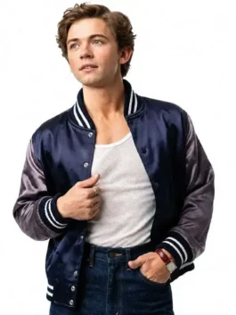 The Shards Igby Rigney Varsity Jacket Closure View