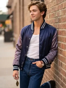 The Shards Igby Rigney Varsity Jacket Front Look
