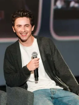 Timothée Chalamet Dune Part 03 Cardigan View