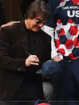 Tom Cruise Los Angeles World Cup Blazer Look