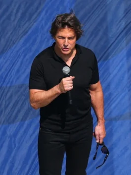 World Cup Closing Ceremony Tom Cruise T-Shirt Front View