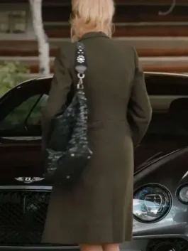 Yellowstone S04 Beth Dutton Wool Coat Back View