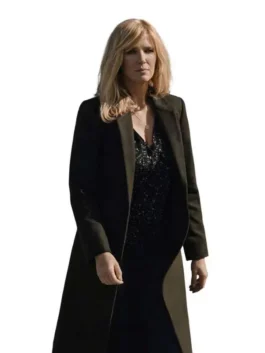 Yellowstone S04 Beth Dutton Wool Coat Front View