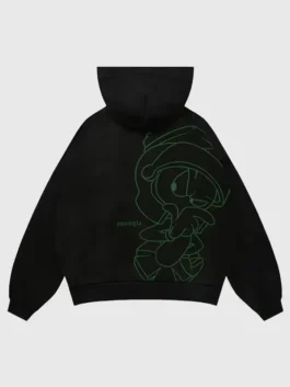 Alternative view of YoungLA x Looney Tunes Plaid Zip-Up Hoodie