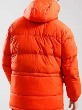 Brassic Tom Hanson Puffer Hooded Jacket Back View